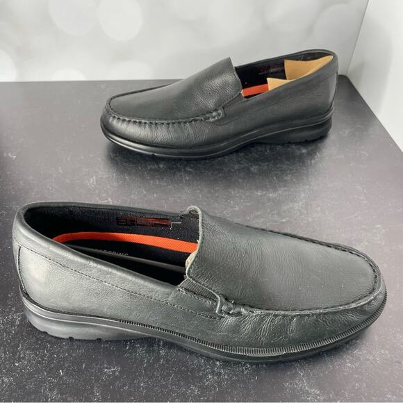 ROCKPORT Men\'s Palmer Venetian Loafer Shoes Black Sz 10.5 main image 5